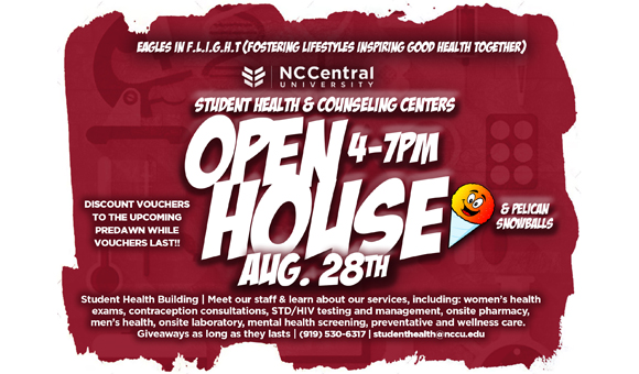 Student Health and Counseling Center’s Open House