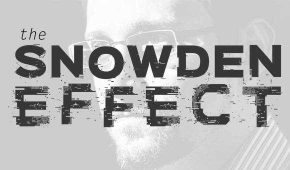 The Snowden Effect Written on a Background of Snowden's Face