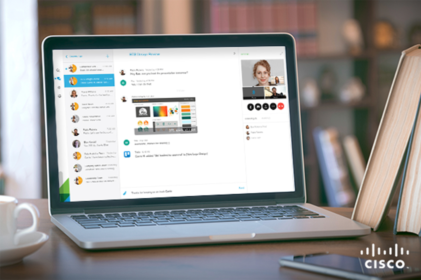 Webex Teams Screen