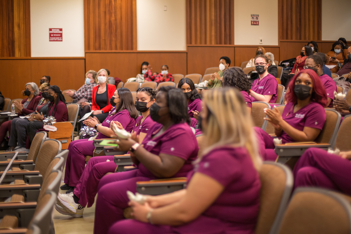 Nursing Students on Conference hall