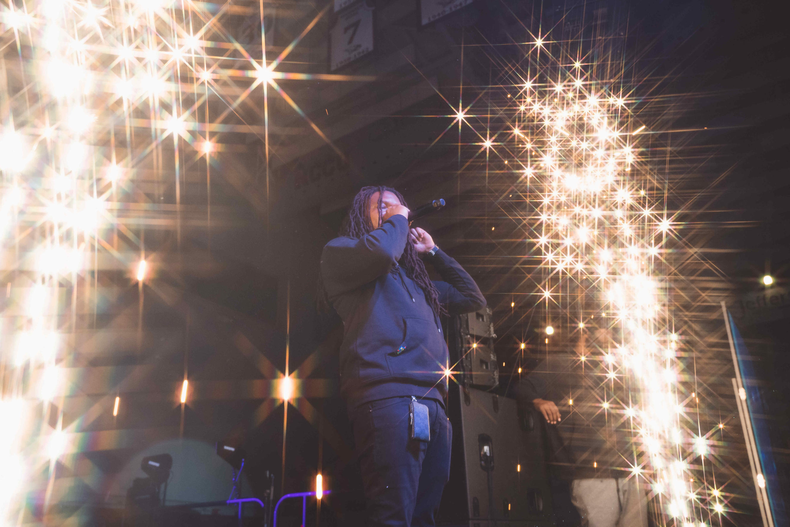 performer at HC hip-hop concert
