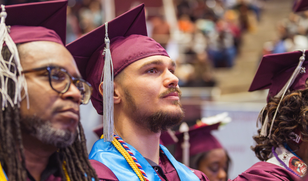 Students at Baccalaureate Ceremony