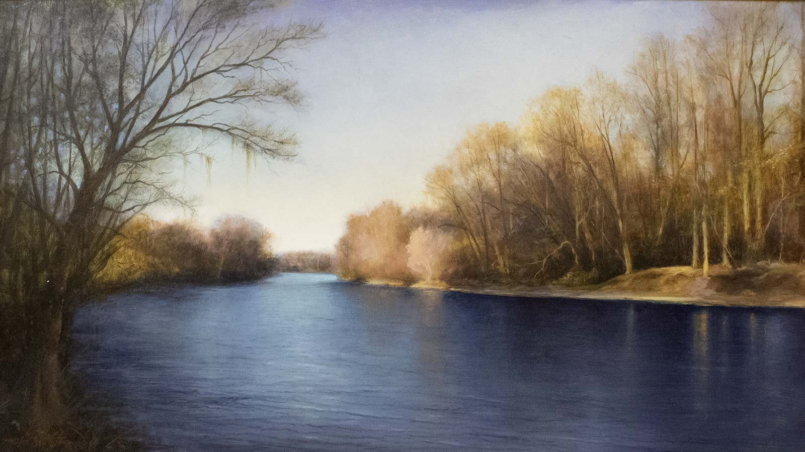 On the Roanoke painting by Mike Bennett