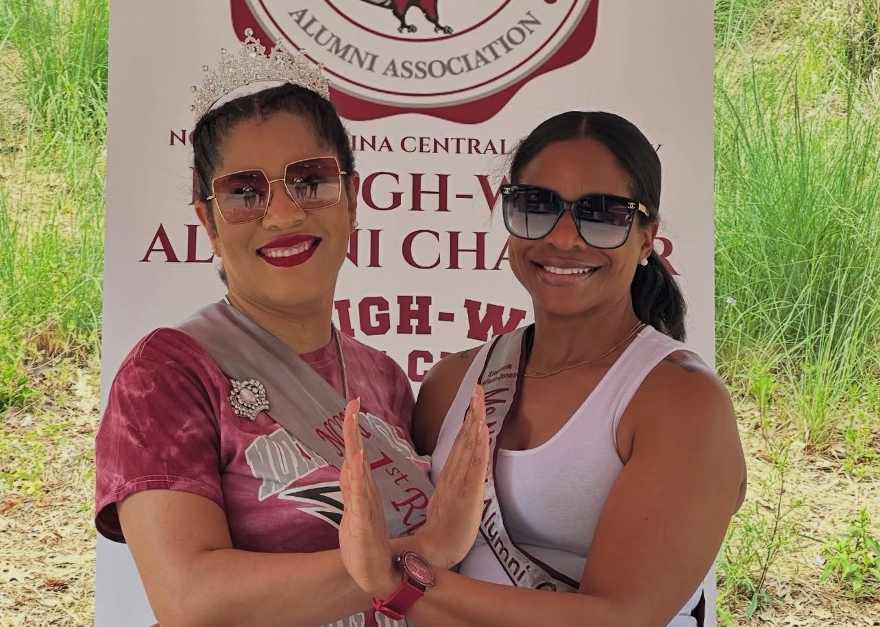 Alumni on Eagle pose