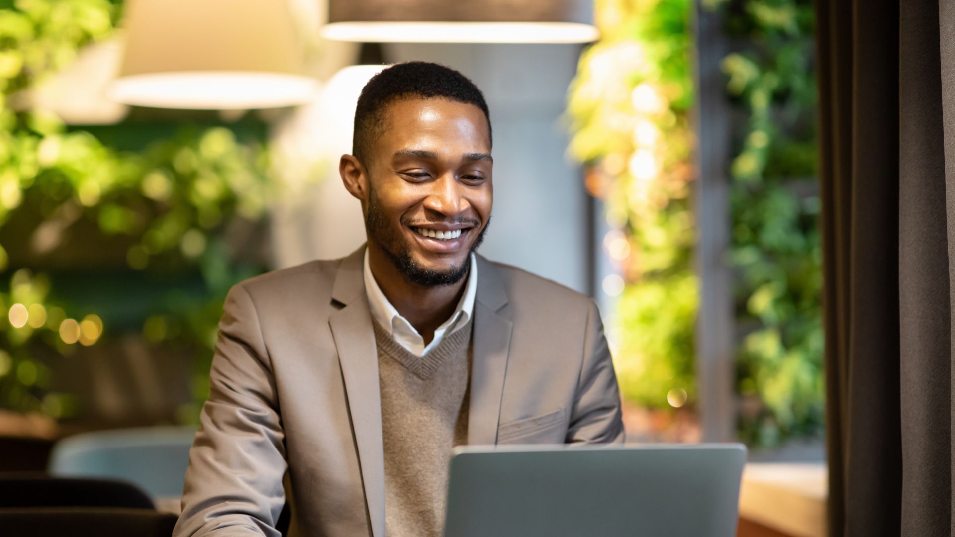 person on laptop