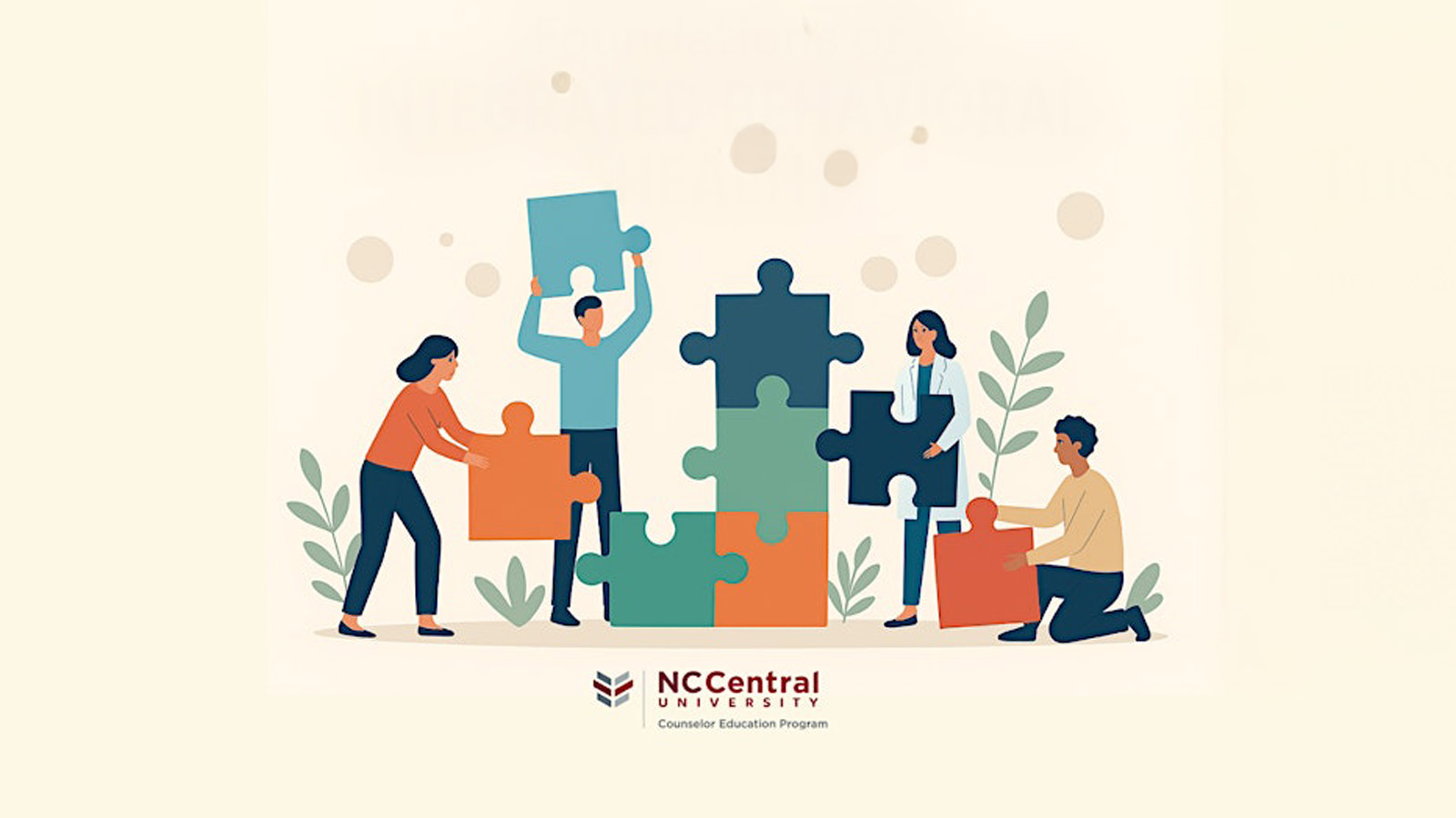People putting puzzle pieces together | NCCU Counselor Education Program