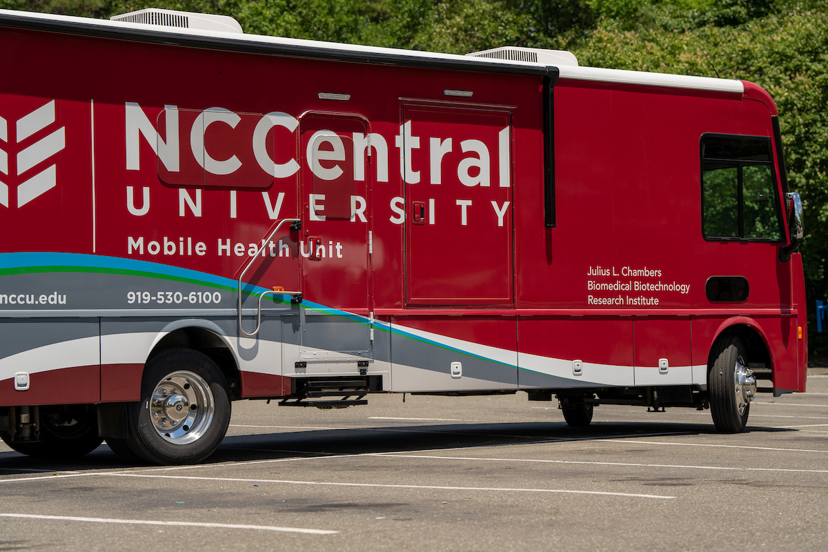 NCCU mobile health unit