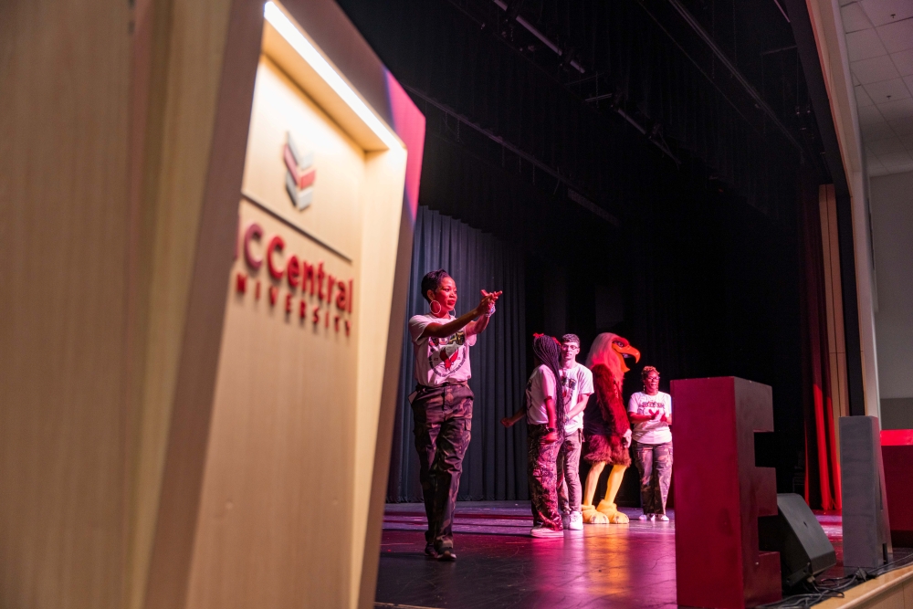 Students Performing
