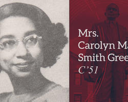 Mrs. Carolyn Marie Smith Green, C’51