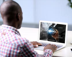 Student joining meeting virtually