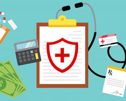 Clipboard and medical instruments