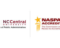 NCCU MPA NASPAA Accredited - The Commission on Peer Review & Accreditation