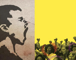 poster of protesting people