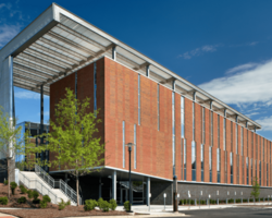 an NCCU building on a sunny day