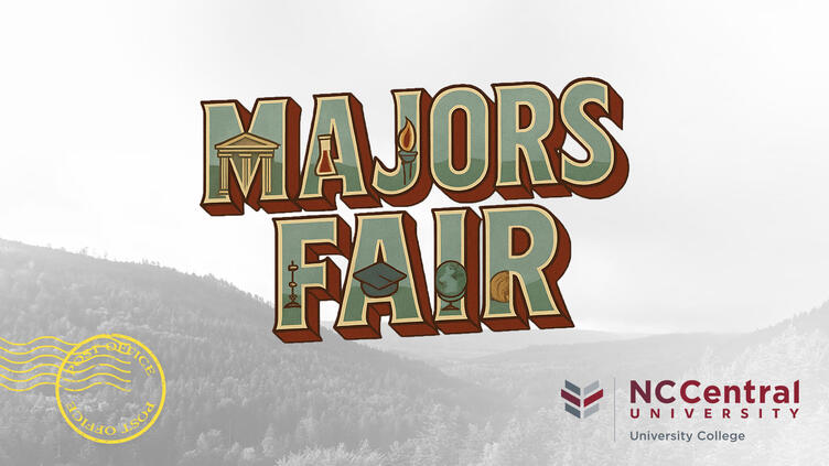Majors Fair logo | North Carolina Central University - University College
