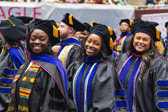 Law student graduates