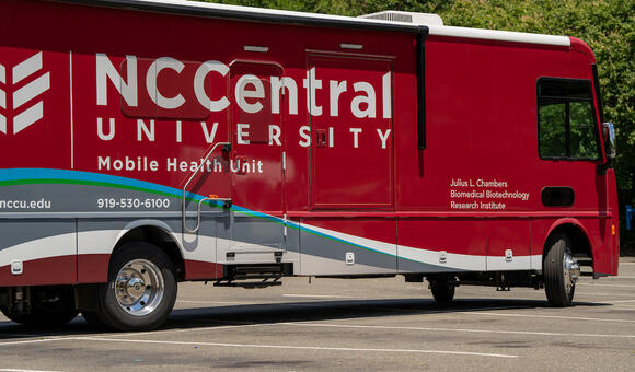NCCU mobile health unit