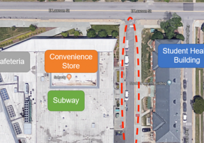 Cafeteria Location from from google map
