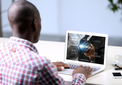 Student joining meeting virtually