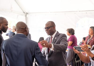 Dr. Johnson Akinleye at important event