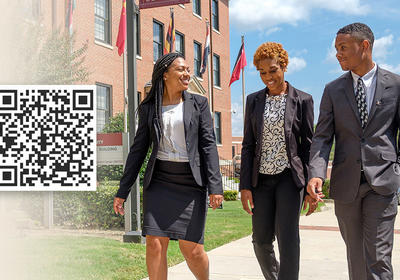 NCCU students walking