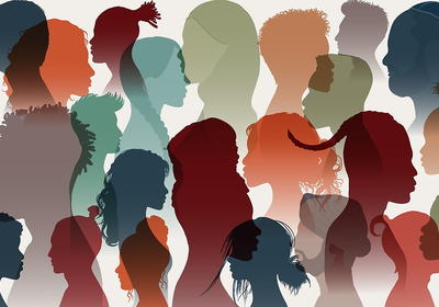 Diversity multiethnic people