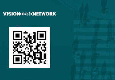 Vision Zero with QR code
