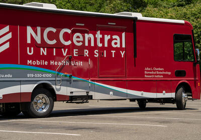 NCCU mobile health unit