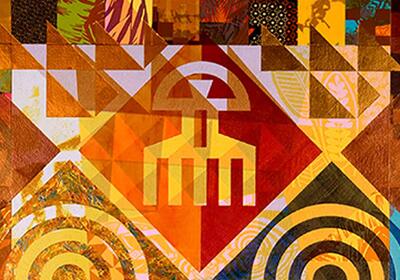 Homage to Gees Bend-II by Charles Joyner
